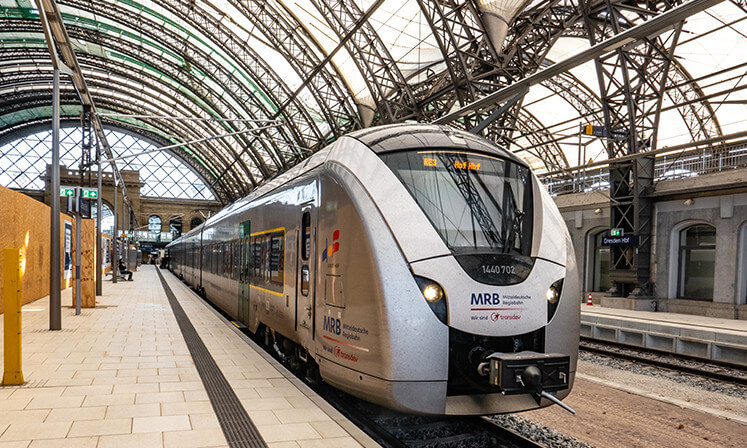 Railway transport service image